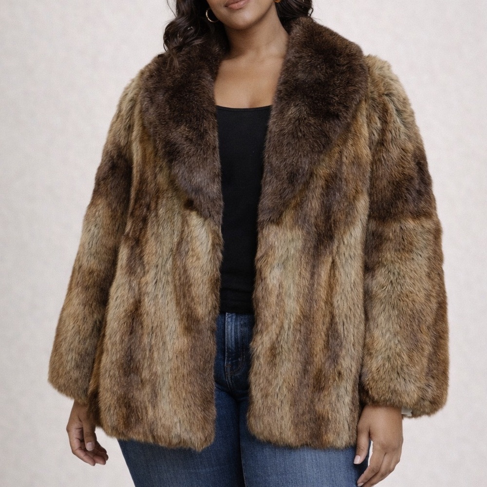 Vintage Olympia Fur Jacket – Size XL